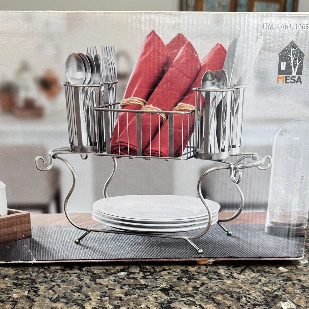 Delaware stackable buffet Caddy NEW - Picture 4 of 12